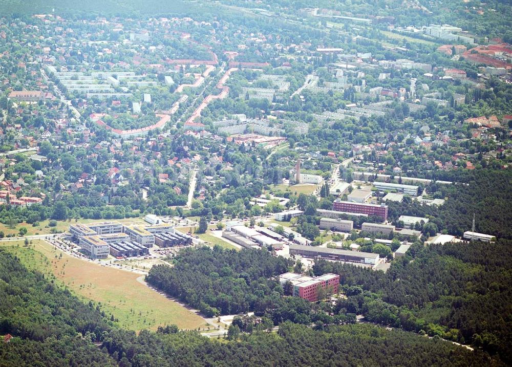 Luftaufnahme Berlin-Köpenick - Innovationspark Wulhlheide