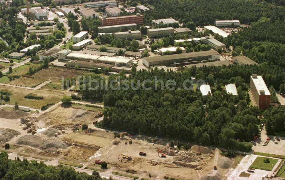 Luftaufnahme Berlin-Köpenick - Innovationszentrum Wuhlheide