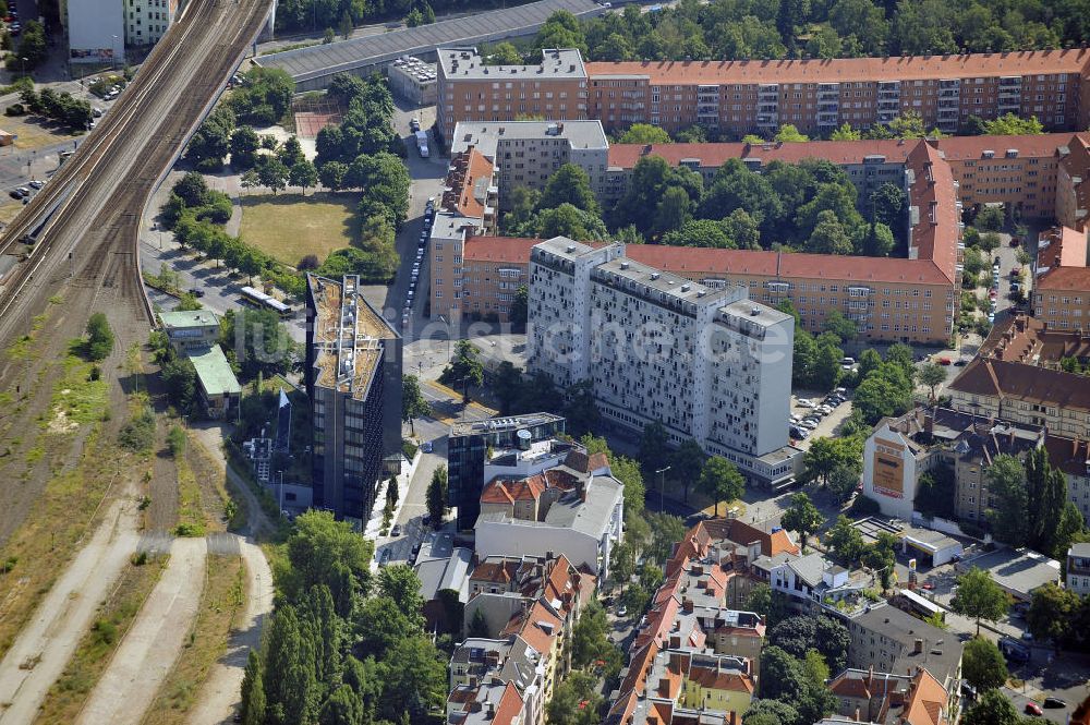 Luftbild Berlin - Innsbrucker Platz in Tempelhof-Schöneberg