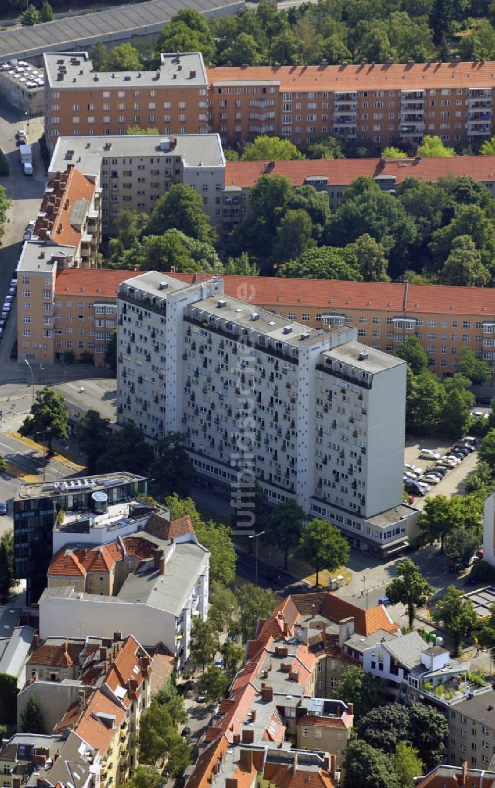 Berlin von oben - Innsbrucker Platz in Tempelhof-Schöneberg