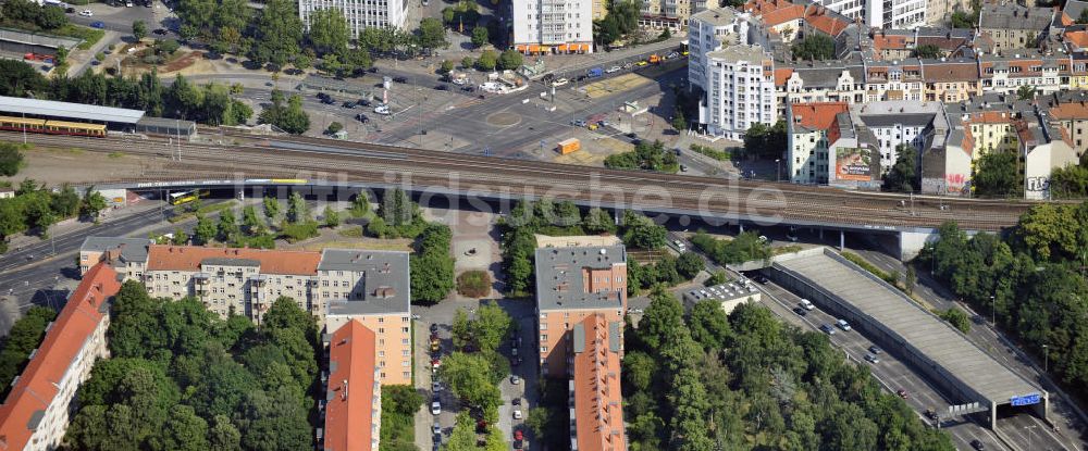 Luftbild Berlin - Innsbrucker Platz in Tempelhof-Schöneberg