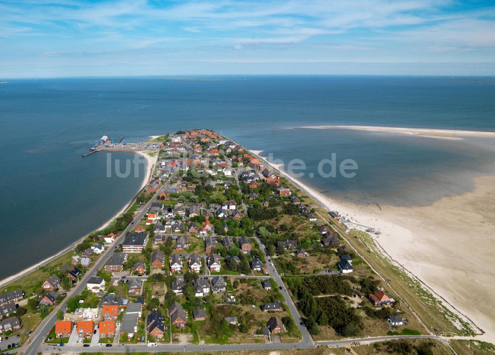 Luftaufnahme Amrum - Insel Amrum, drittgrößte deutsche Insel in Nordfriesland in Schleswig-Holstein