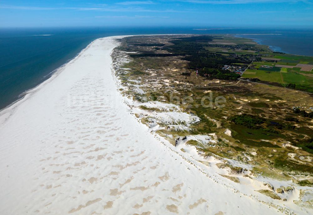 Luftbild Amrum - Insel Amrum, drittgrößte deutsche Insel in Nordfriesland in Schleswig-Holstein
