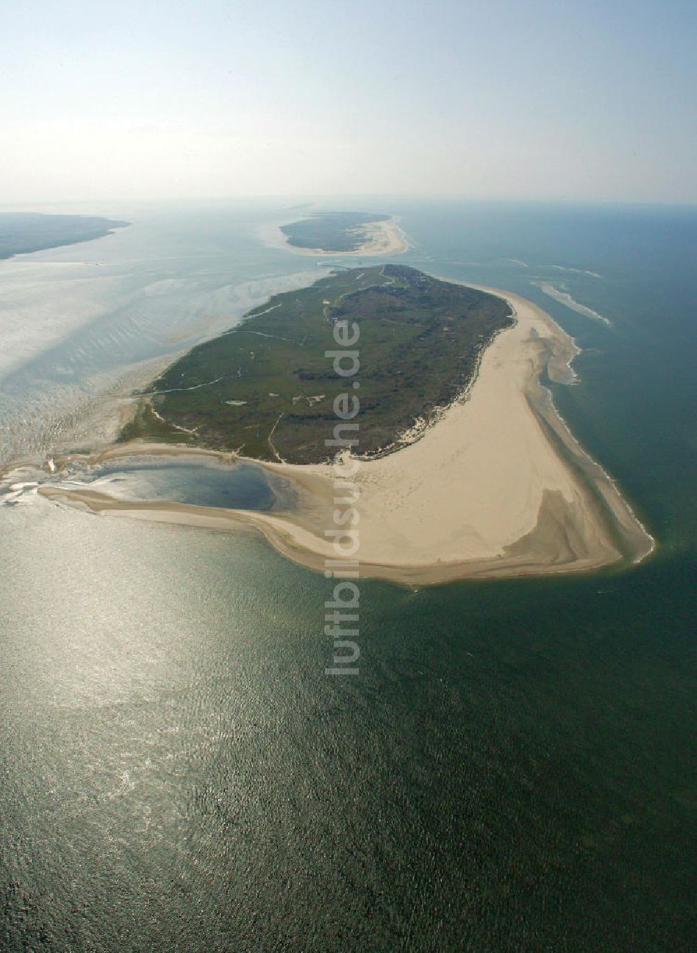 Baltrum von oben - Insel Baltrum