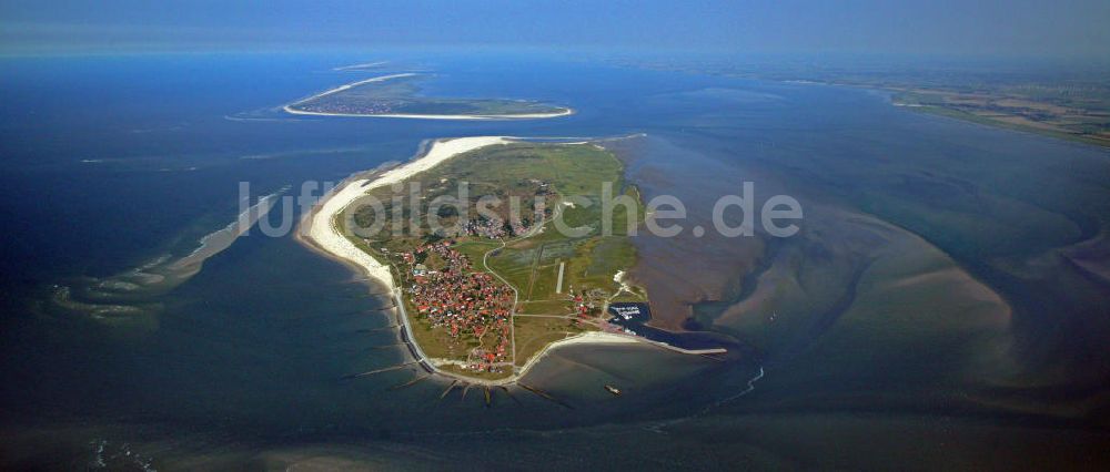 Luftaufnahme Baltrum - Insel Baltrum