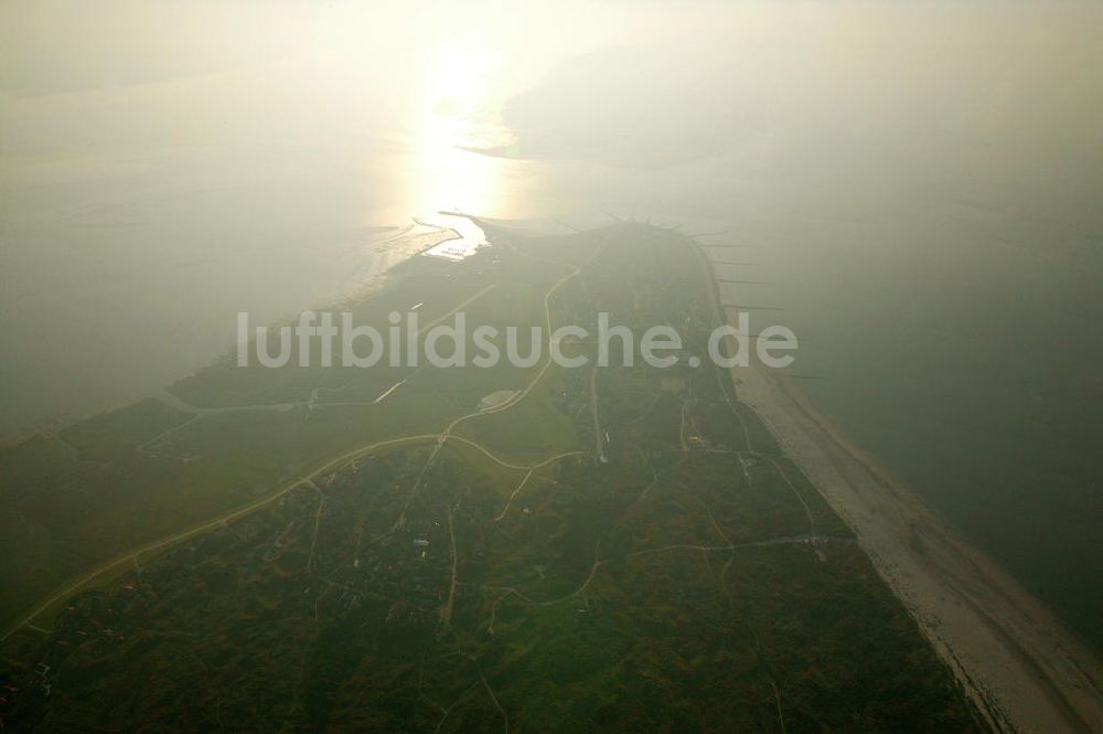 Luftaufnahme Baltrum - Insel Baltrum