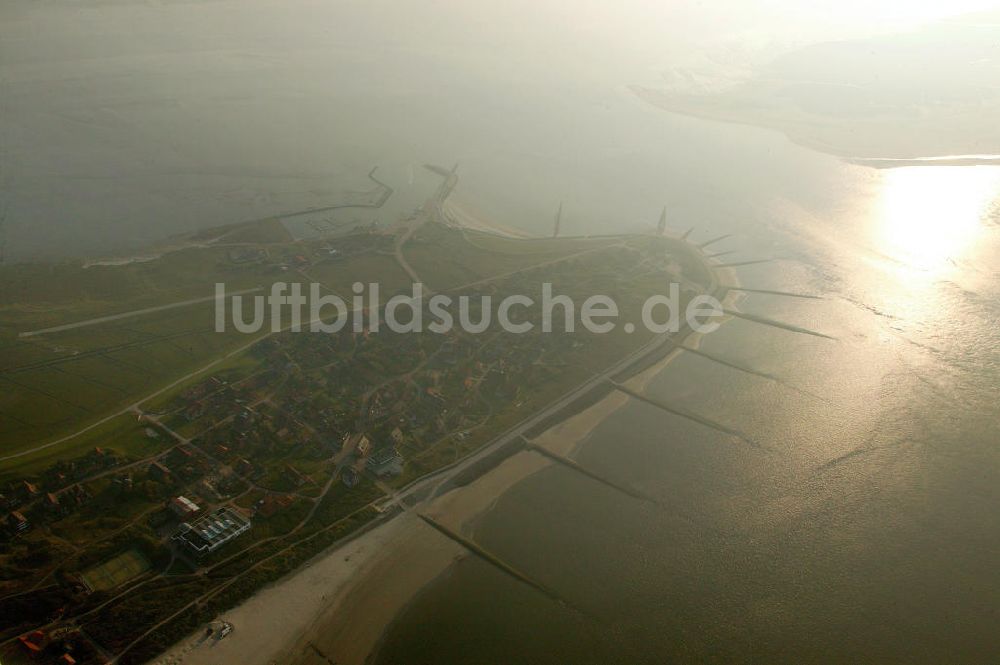 Baltrum von oben - Insel Baltrum