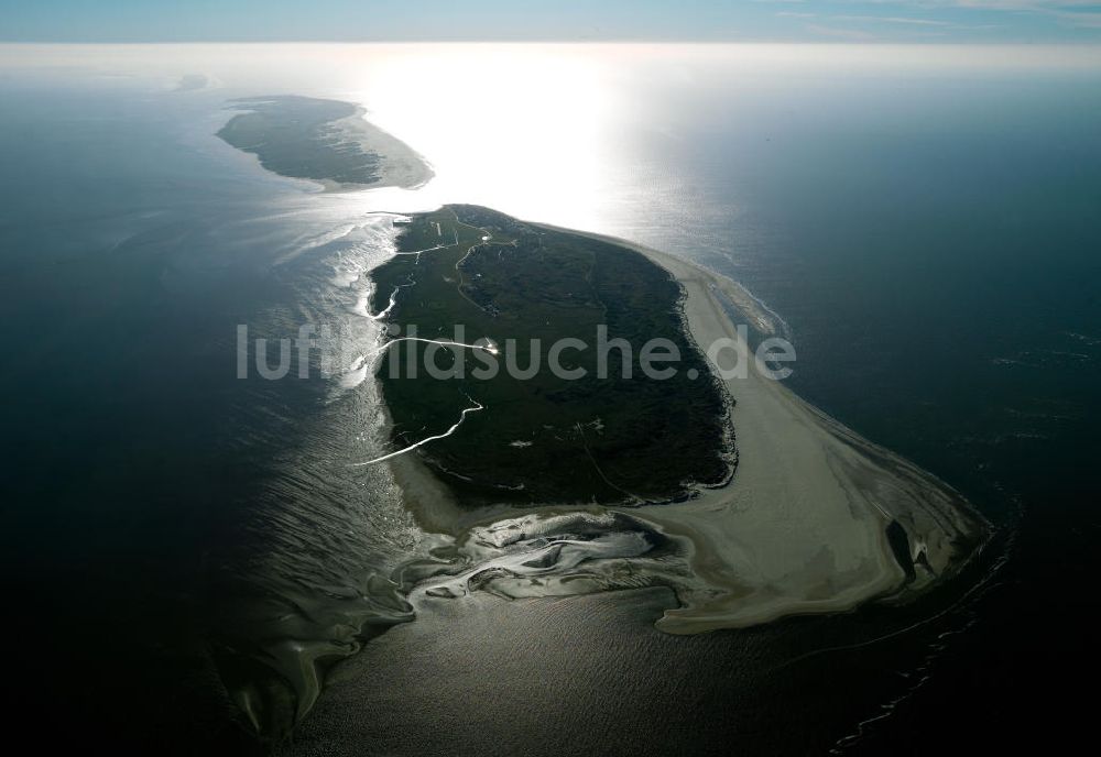 Luftaufnahme Baltrum - Insel Baltrum in der Nordsee in Niedersachsen