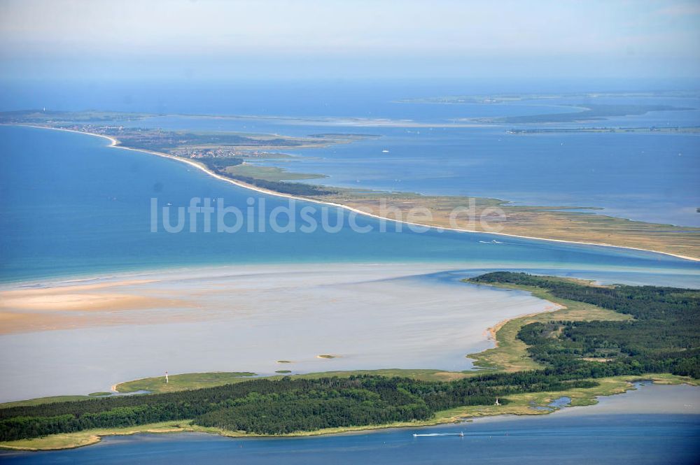 Luftbild Groß Mordorf - Insel Bock in der Ostsee