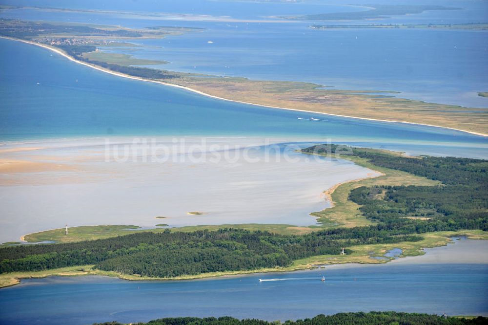 Luftaufnahme Groß Mordorf - Insel Bock in der Ostsee