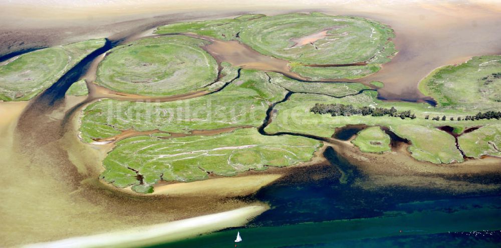 Luftaufnahme Groß Mordorf - Insel Bock in der Ostsee