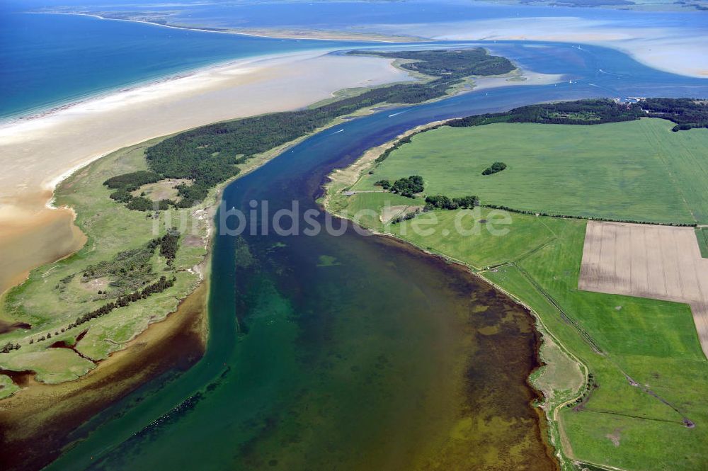 Groß Mordorf aus der Vogelperspektive: Insel Bock in der Ostsee