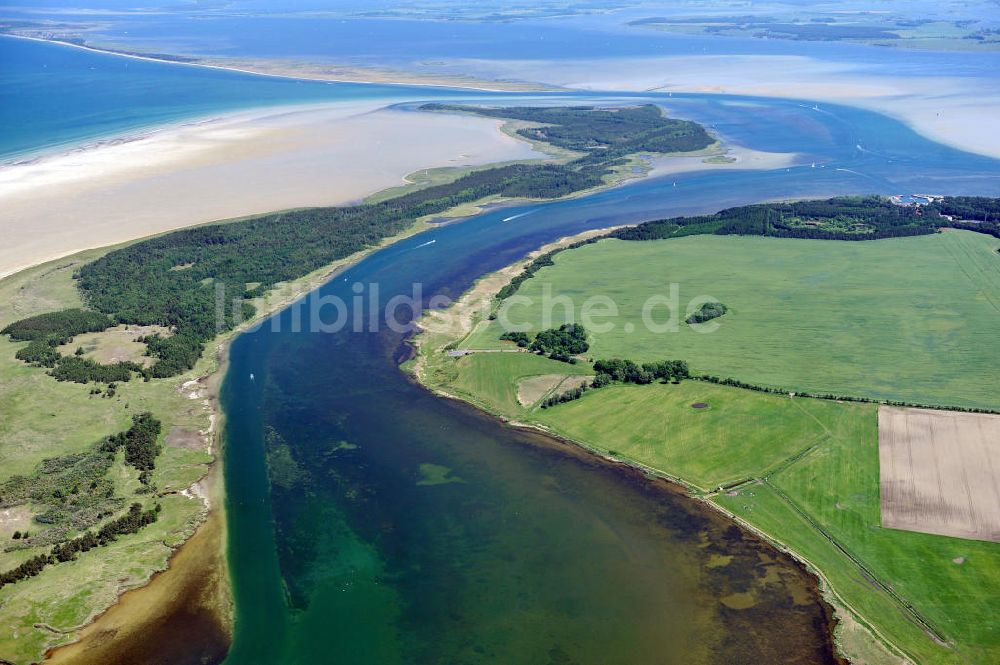 Luftbild Groß Mordorf - Insel Bock in der Ostsee