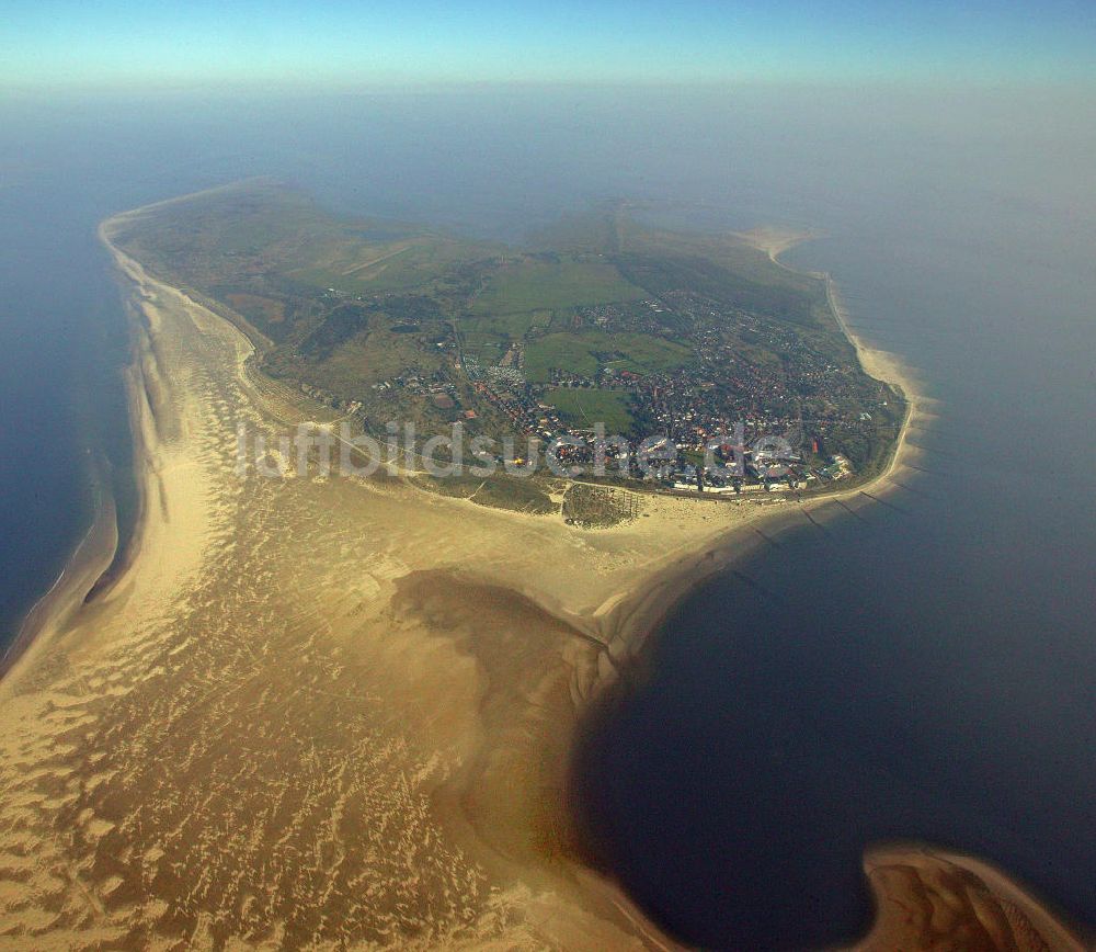 Luftbild Borkum - Insel Borkum