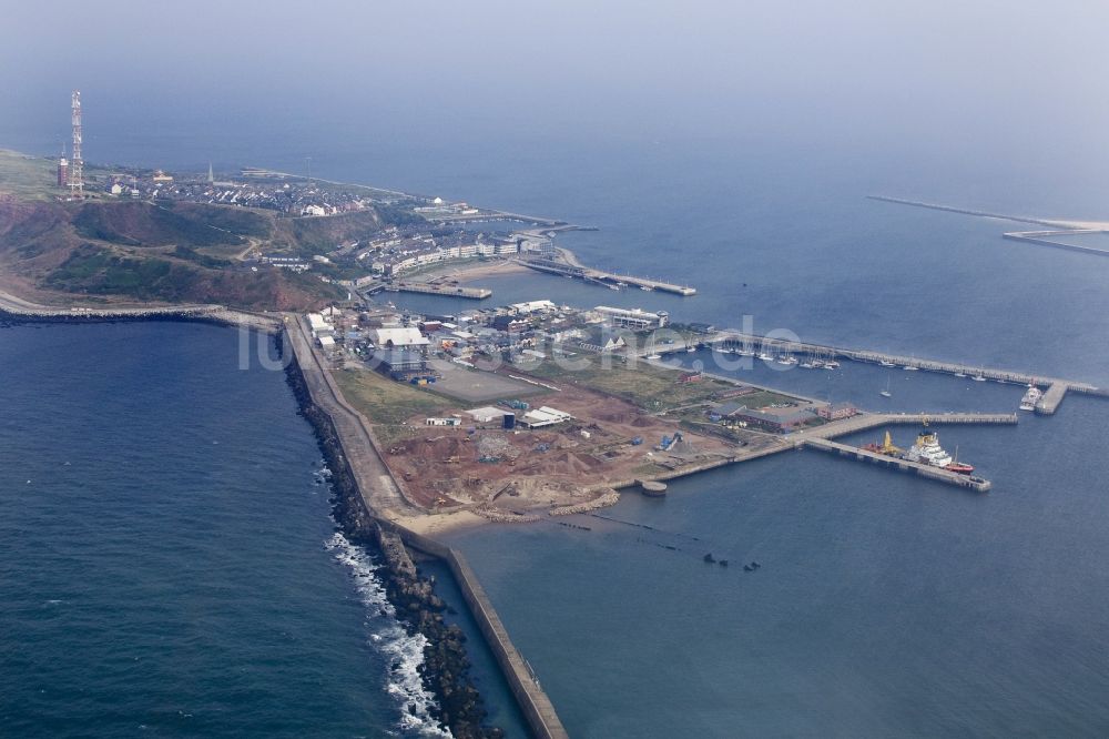 Luftaufnahme Helgoland - Insel Helgoland im Bundesland Schleswig-Holstein