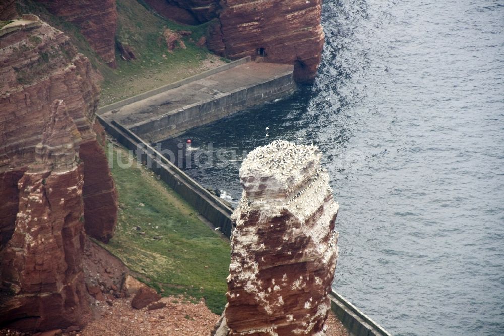 Luftbild Helgoland - Insel Helgoland im Bundesland Schleswig-Holstein