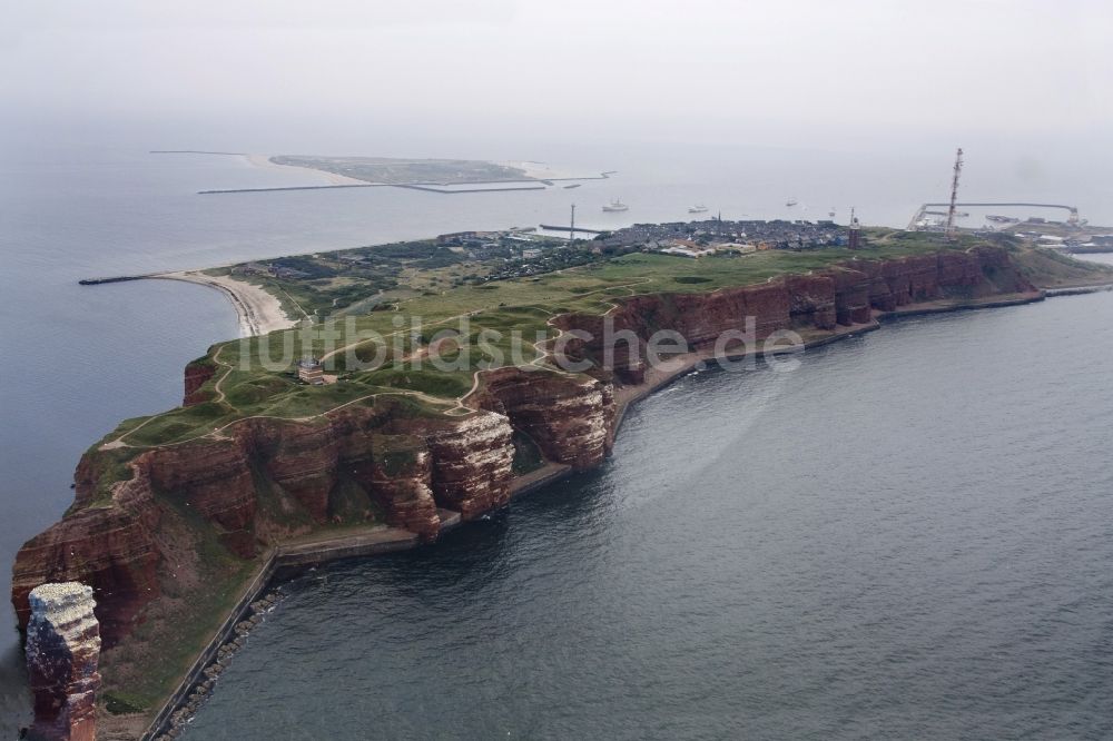 Luftaufnahme Helgoland - Insel Helgoland im Bundesland Schleswig-Holstein