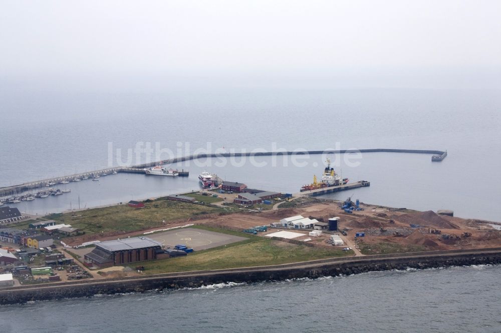 Helgoland aus der Vogelperspektive: Insel Helgoland im Bundesland Schleswig-Holstein