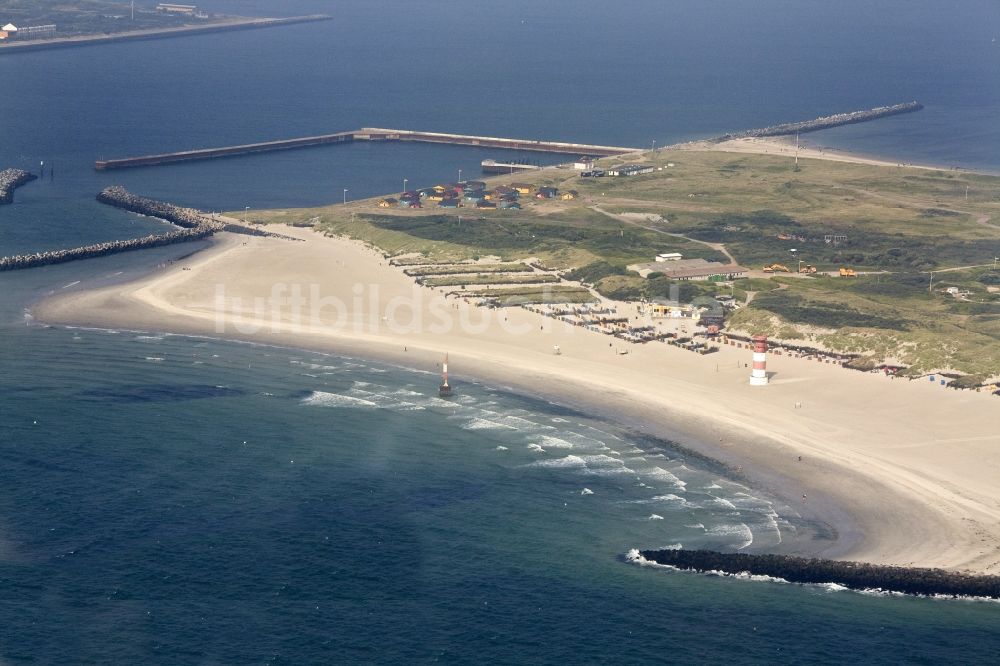 Helgoland von oben - Insel Helgoland im Bundesland Schleswig-Holstein