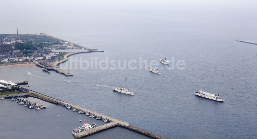 Helgoland aus der Vogelperspektive: Insel Helgoland im Bundesland Schleswig-Holstein