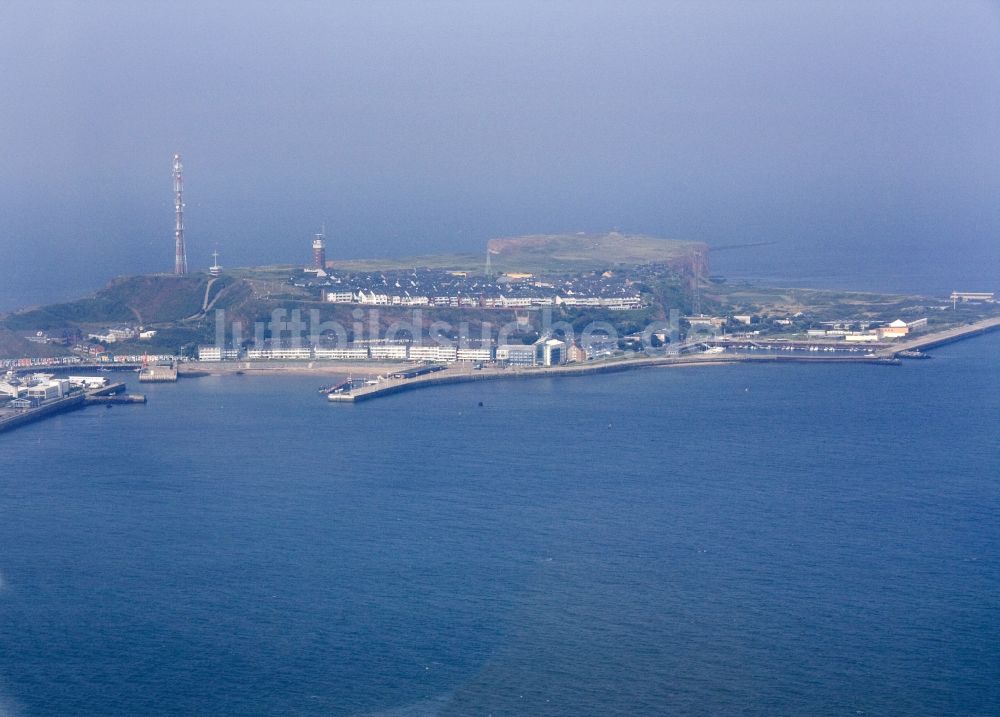 Luftaufnahme Helgoland - Insel Helgoland im Bundesland Schleswig-Holstein