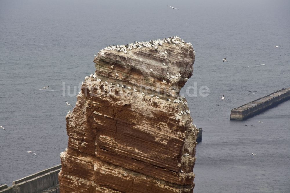 Helgoland aus der Vogelperspektive: Insel Helgoland im Bundesland Schleswig-Holstein