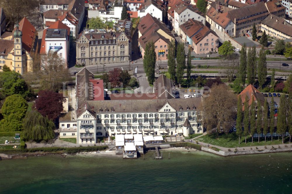 Konstanz aus der Vogelperspektive: Insel Hotel Steigenberger