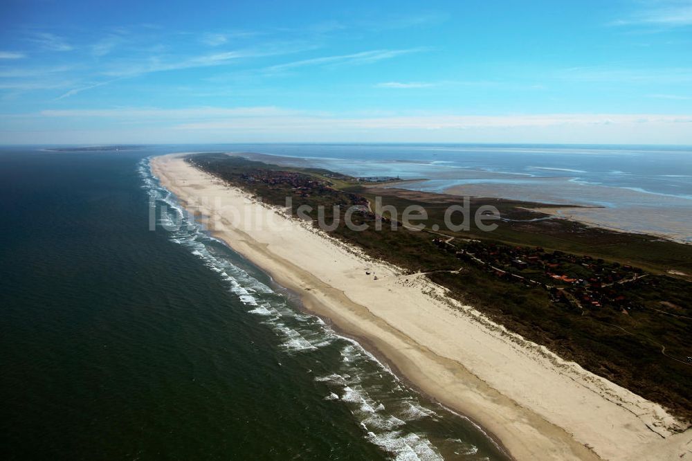 Luftbild Juist - Insel Juist in Niedersachsen