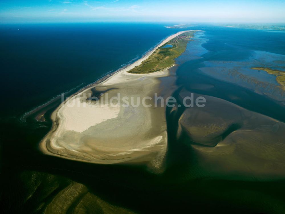 Luftaufnahme Juist - Insel Juist in Niedersachsen