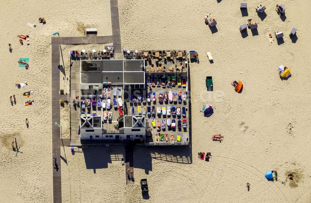 Luftaufnahme Langeoog - Insel Langeoog als Bestandteil der Ostfriesischen Inseln der Nordsee im Bundesland Niedersachsen