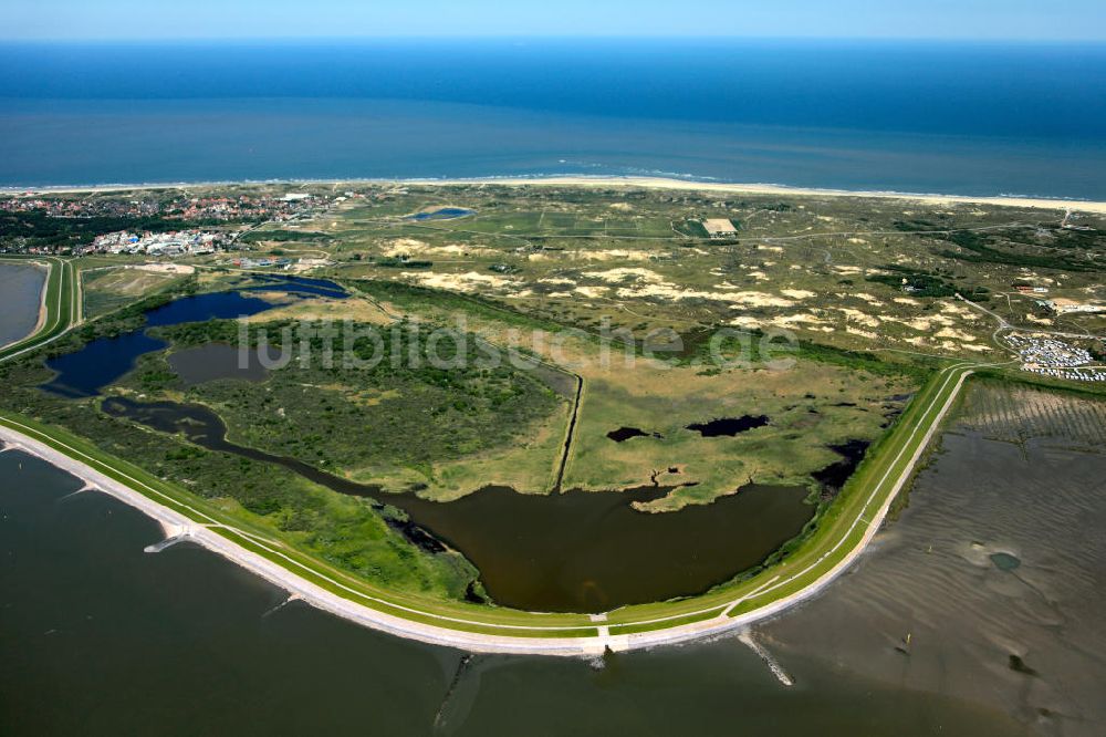 NORDERNEY von oben - Insel Norderney in der Nordsee im Bundeslandes Niedersachsen