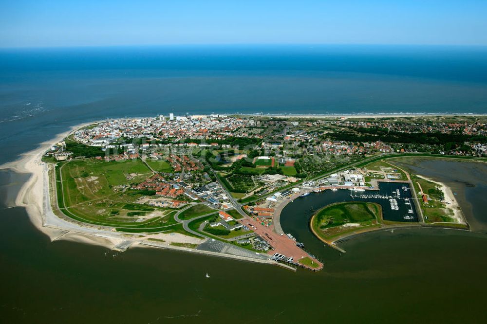 Luftbild NORDERNEY - Insel Norderney in der Nordsee im Bundeslandes Niedersachsen