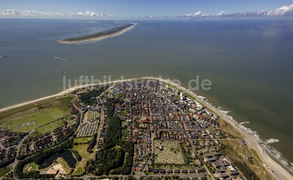 Luftbild Norderney - Insel des Nordseeheilbad Norderney im Bundesland Niedersachsen