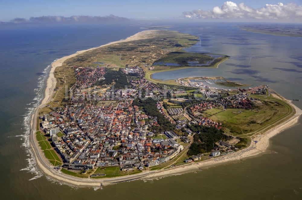 Luftbild Norderney - Insel des Nordseeheilbad Norderney im Bundesland Niedersachsen