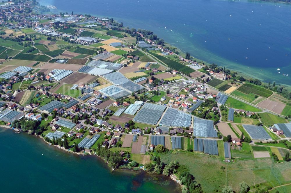 Luftbild Reichenau - Insel Reichenau im Bundesland Baden-Württemberg