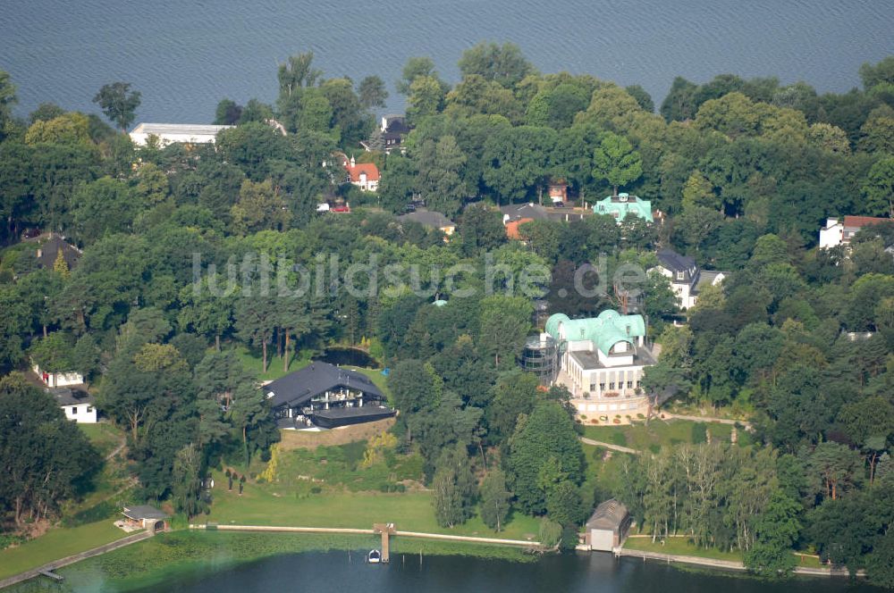 Luftbild Berlin - Insel Schwanenwerder