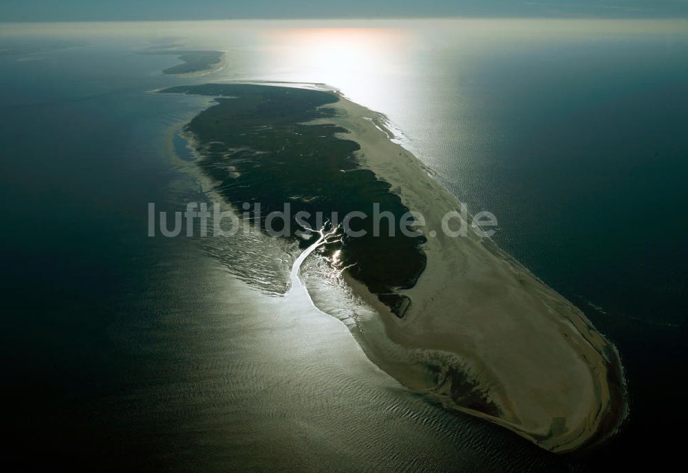 Luftaufnahme Spiekeroog - Insel Spiekeroog in Niedersachsen