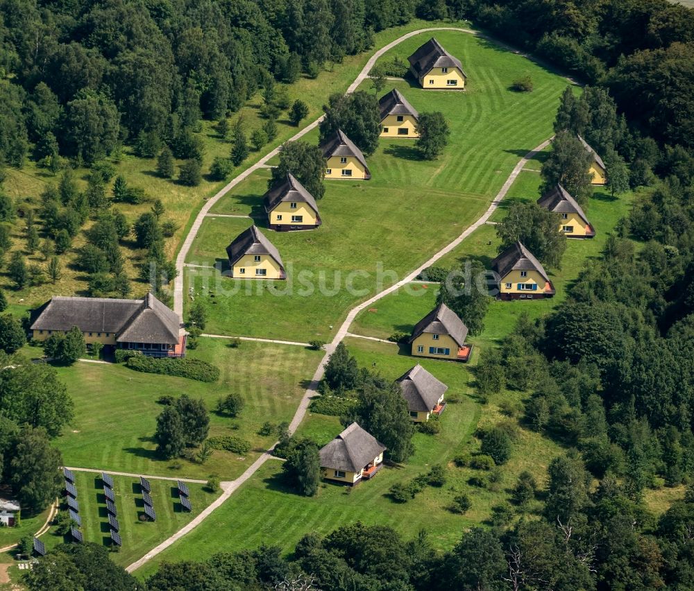 Putbus aus der Vogelperspektive: Insel Vilm im Bundesland Mecklenburg-Vorpommern