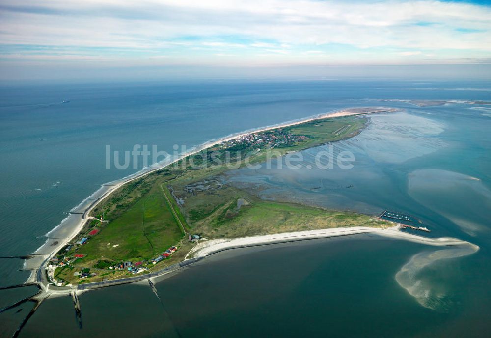 Luftbild Wangerooge - Insel Wangerooge in Niedersachsen