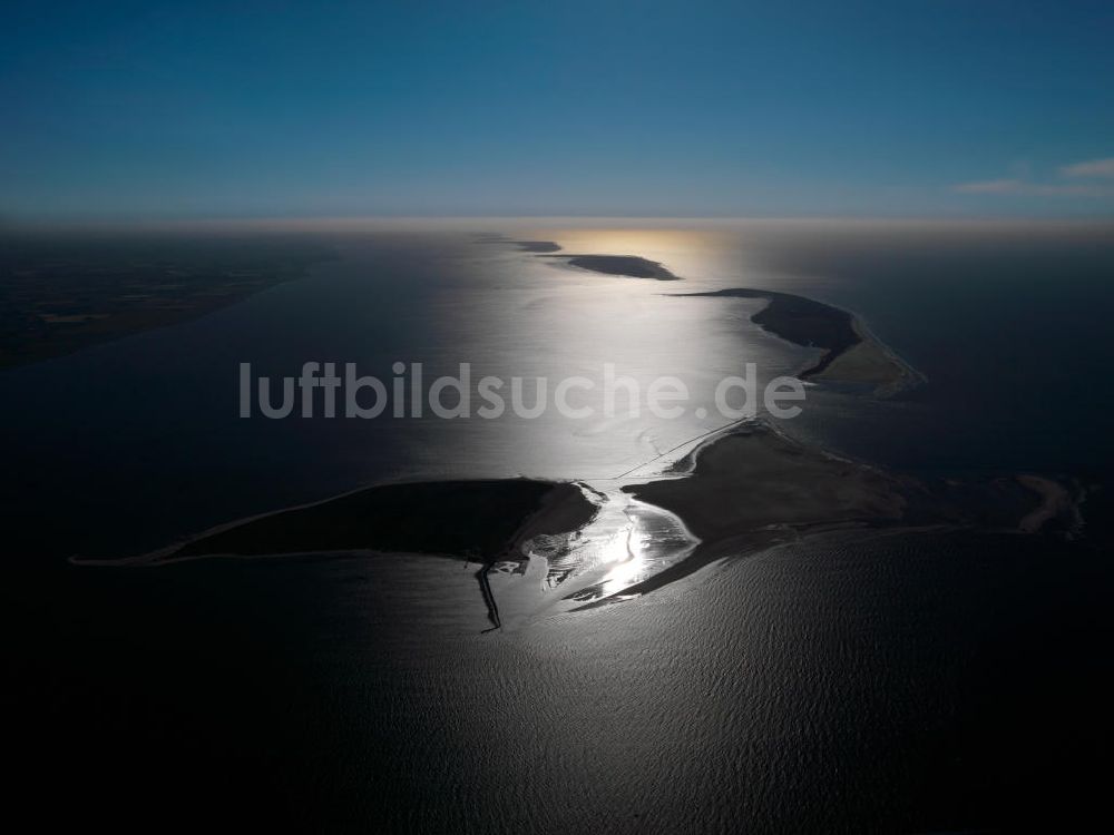 Luftbild Minsener Oog - Inseln Minsener Oog in Niedersachsen