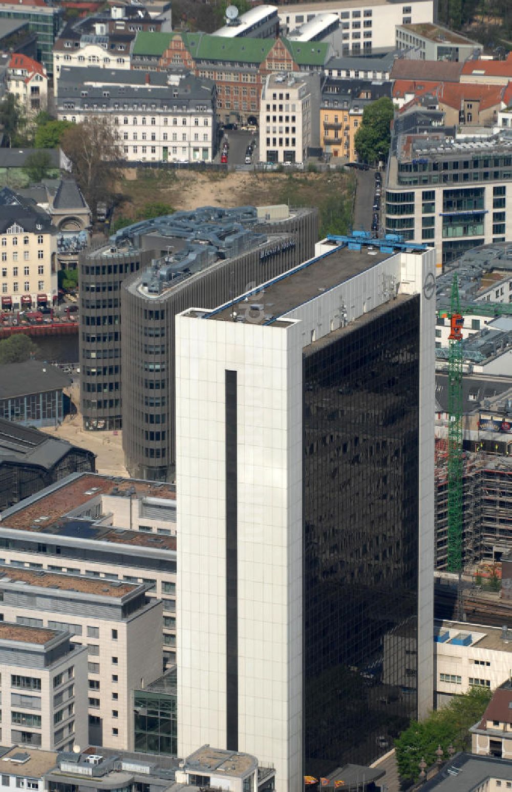 Berlin aus der Vogelperspektive: Internationales Handelszentrum IHZ in Berlin-Mitte