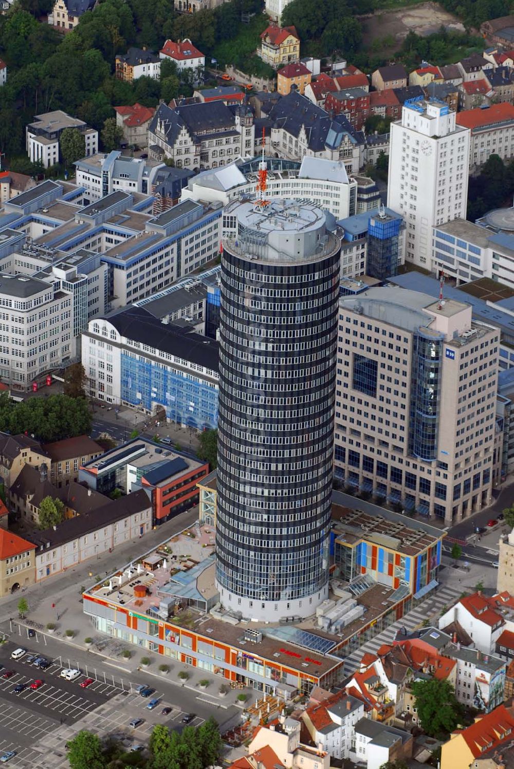 Luftbild Jena - Intershop Tower