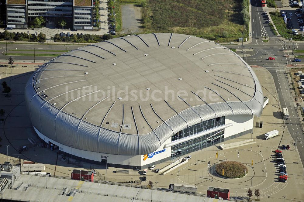 Düsseldorf aus der Vogelperspektive: ISS Dome Düsseldorf