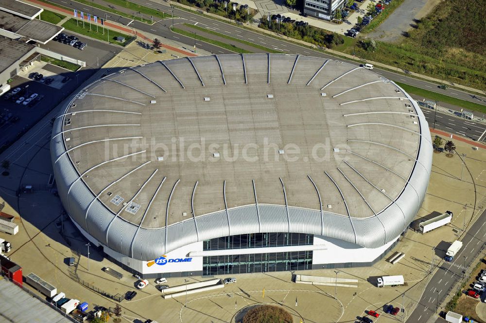 Düsseldorf aus der Vogelperspektive: ISS Dome Düsseldorf