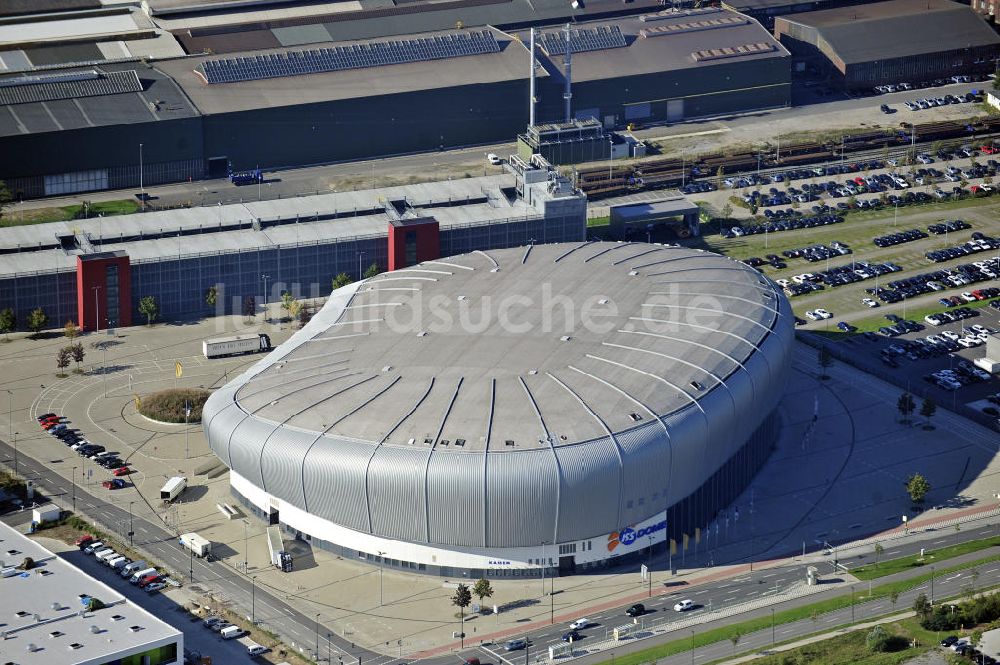 Düsseldorf von oben - ISS Dome Düsseldorf