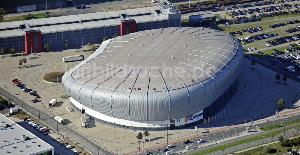 Düsseldorf aus der Vogelperspektive: ISS Dome Düsseldorf