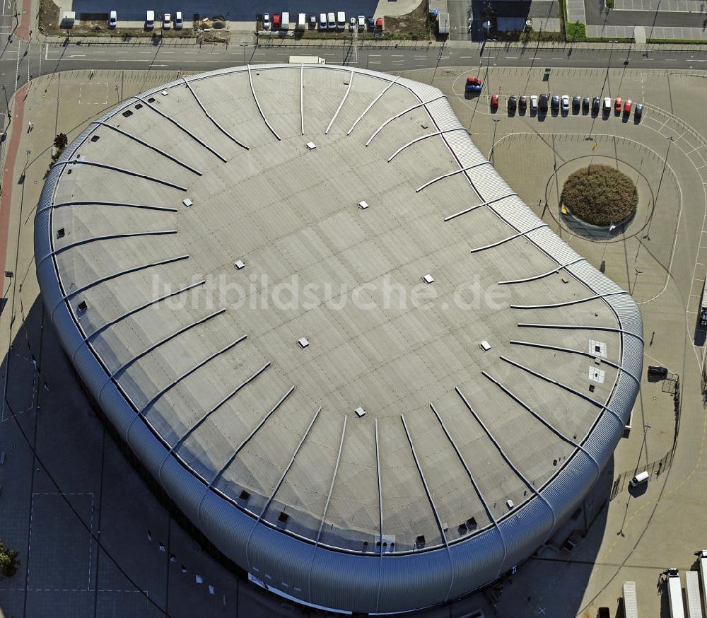 Düsseldorf von oben - ISS Dome Düsseldorf