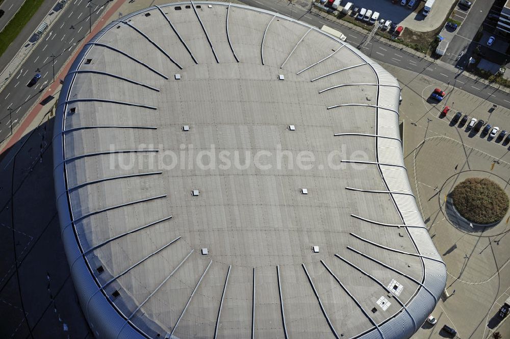 Düsseldorf aus der Vogelperspektive: ISS Dome Düsseldorf