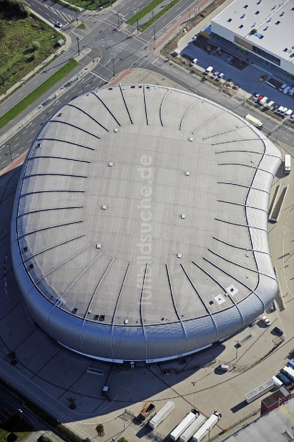 Luftbild Düsseldorf - ISS Dome Düsseldorf