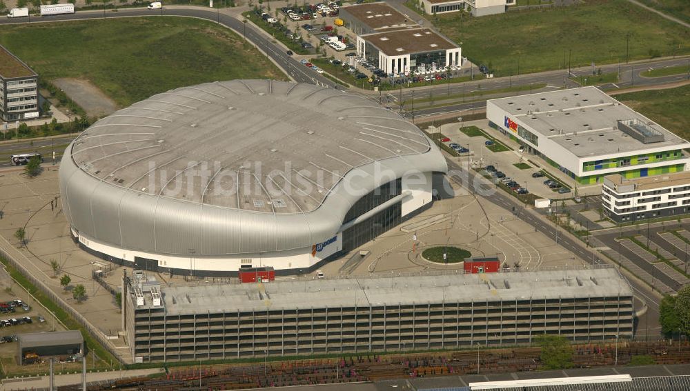 Düsseldorf von oben - ISS Dome Düsseldorf